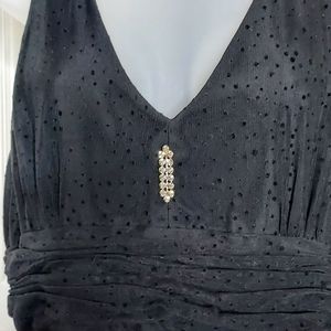 💟🤍NWT Evan Picone black sleeveless dress *size 14